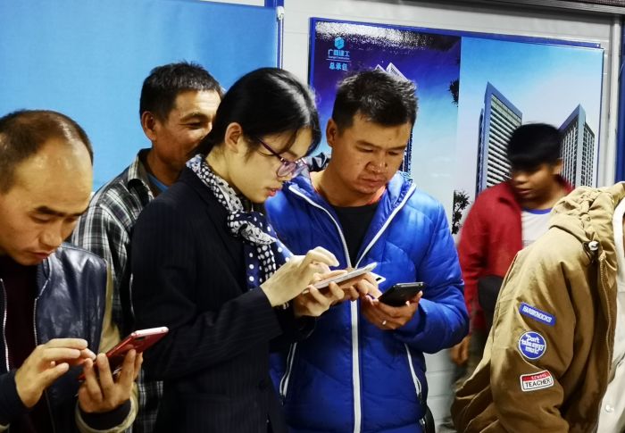 邕江上游项目办理现场。黎子宁 摄.jpg